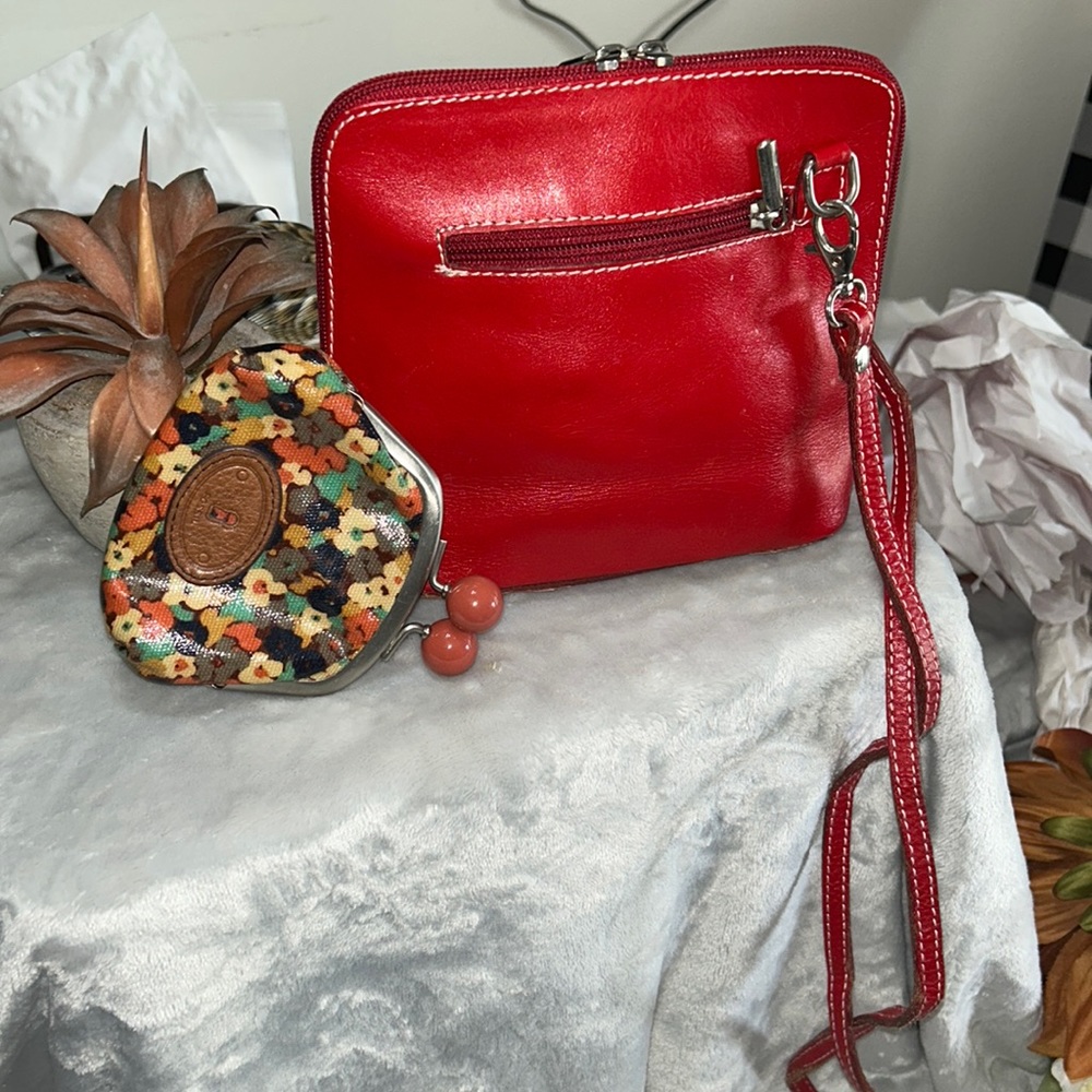 Small red purse